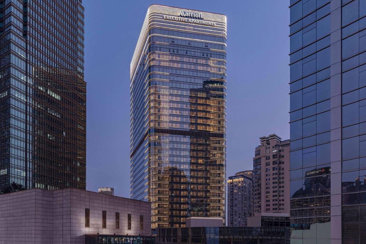 Marriott Executive Apartments Chongqing Esterno foto