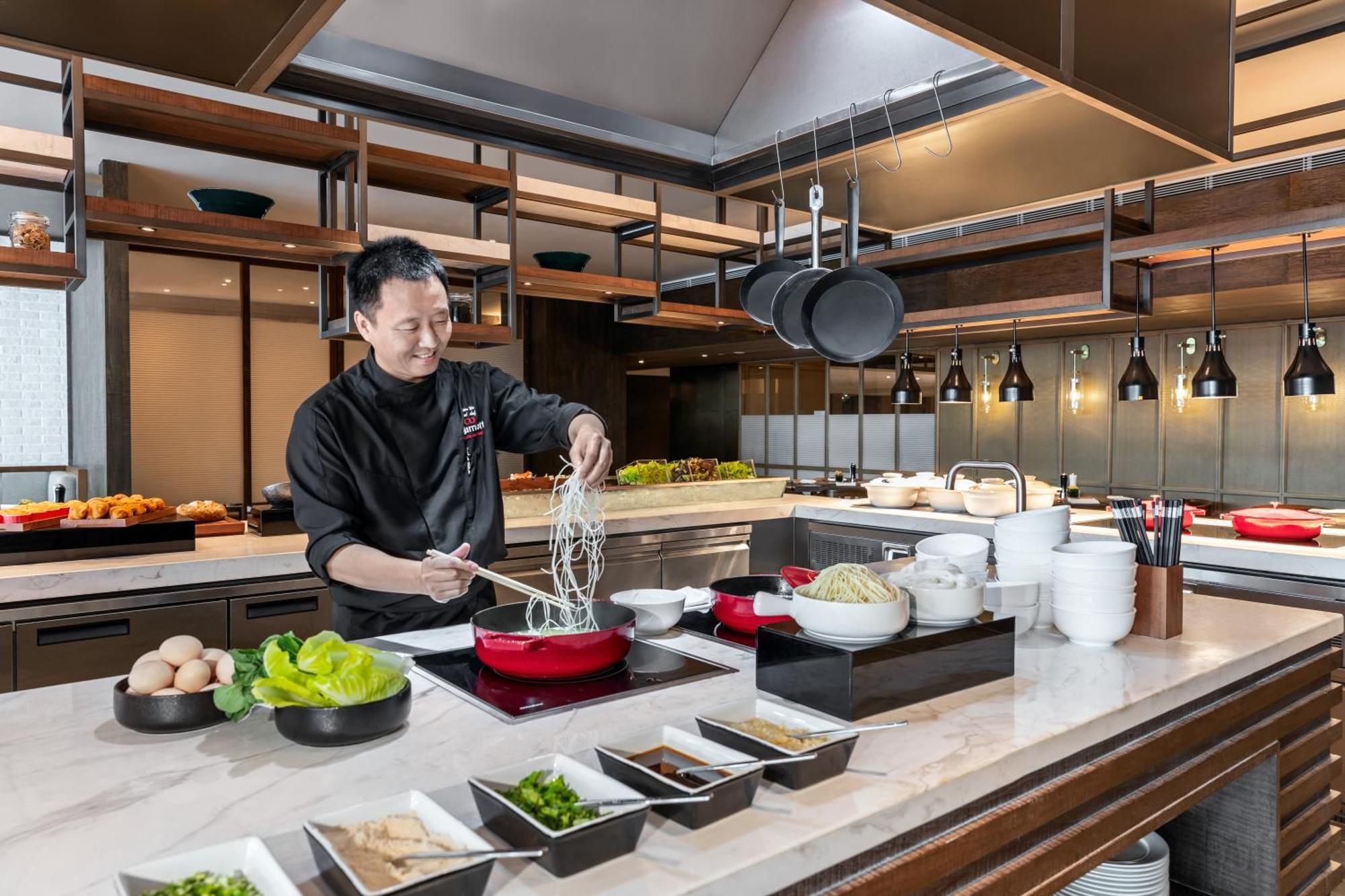Marriott Executive Apartments Chongqing Esterno foto